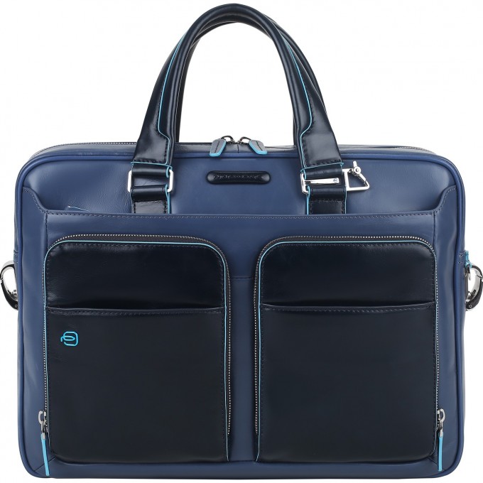 Сумка для ноутбука PIQUADRO BLUE SQUARE темно-синий/синий CA2849B2/BLBL Сумка для ноутбука PIQUADRO BLUE SQUARE темно-синий/синий CA2849B2/BLBL