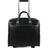 Сумка дорожная PIQUADRO BLUE SQUARE (BV4729B2/N) 20x55x40см 20л. 2.58кг. кожа черный BV4729B2-N