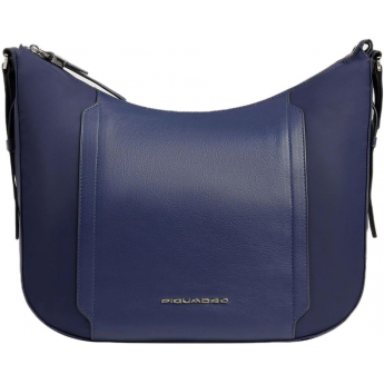 Сумка женская PIQUADRO LYRABD6658W92T/BLU темно-синяя натуральная кожа/нейлон