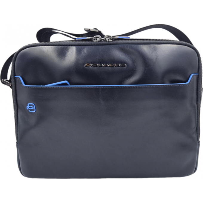 Сумка-мессенджер PIQUADRO BLUE SQUARE темно-синий CA5086B2/BLU2 Сумка-мессенджер PIQUADRO BLUE SQUARE темно-синий CA5086B2/BLU2