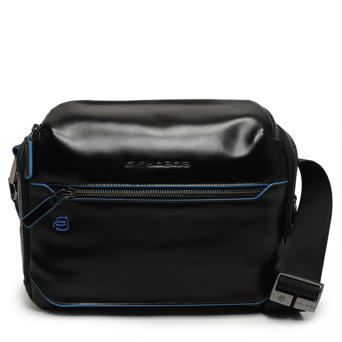 Сумка мужская PIQUADRO BLUE SQUARE черная CA6900B2/N