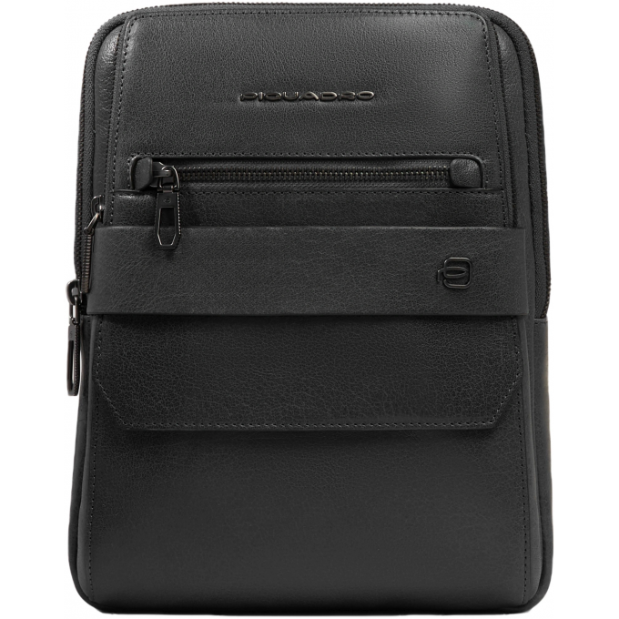 Сумка мужская PIQUADRO SOLM черная натур.кожа CA7031S141/N