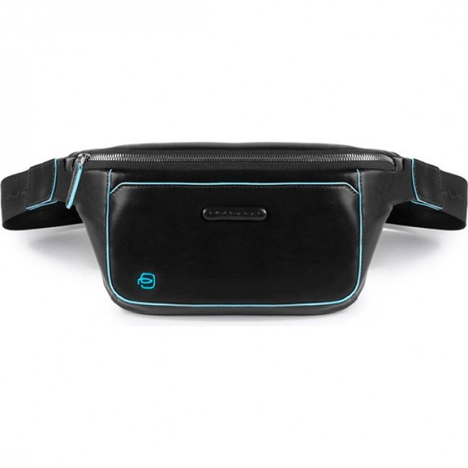 Сумка на пояс мужская PIQUADRO BLUE SQUARE черный CA2174B2/N Сумка на пояс мужская PIQUADRO BLUE SQUARE черный CA2174B2/N