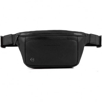 Сумка на пояс PIQUADRO BLACK SQUARE CA2174B3/N черный натуральная кожа