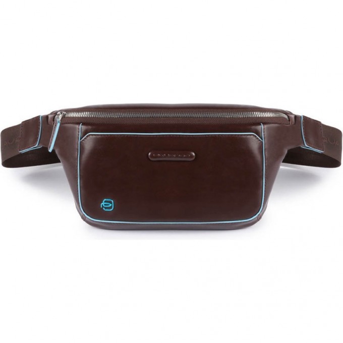 Сумка на пояс PIQUADRO BLUE SQUARE (коричневый) CA2174B2/MO Сумка на пояс PIQUADRO BLUE SQUARE (коричневый) CA2174B2/MO
