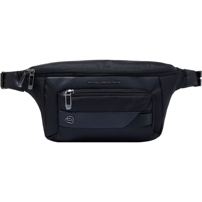 Сумка на пояс PIQUADRO NEVET черный CA2174W132/N Сумка на пояс PIQUADRO NEVET черный CA2174W132/N