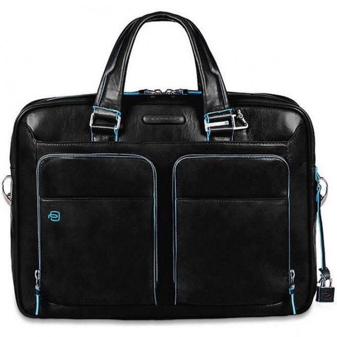 Сумка PIQUADRO BLUE SQUARE черный CA2849B2/N Сумка PIQUADRO BLUE SQUARE черный CA2849B2/N