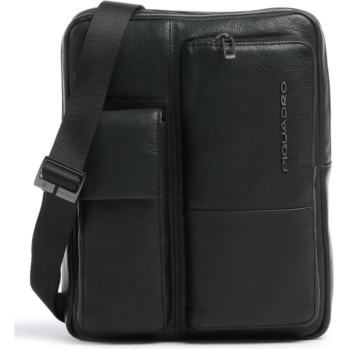 Сумка PIQUADRO RONNIE черная CA1816W116/N Сумка PIQUADRO RONNIE черная CA1816W116/N